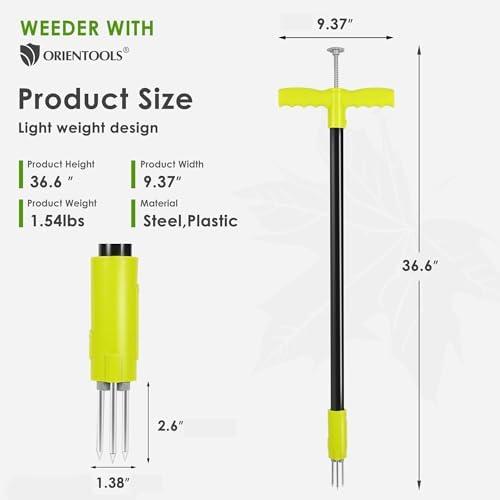 Effortless Gardening: ORIENTOOLS Weed Puller Review