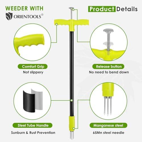 Effortless Gardening: ORIENTOOLS Weed Puller Review